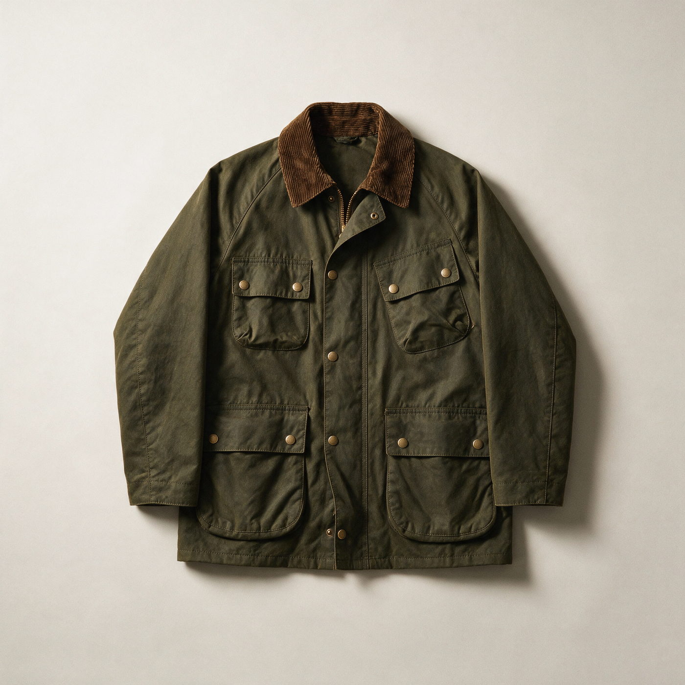 Waxed Cotton Parka
